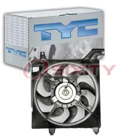 Sx-7782 Tyc Engine Cooling Fan Assembly For 2001-2006 Hyundai Elantra Belts Clutch Hr