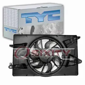 Sx-8466 Tyc Dual Radiator And Condenser Fan Assembly For 2014-2020 Jeep Cherokee 2.4l Pk Sx-8466 Tyc Dual Radiator And Condenser Fan Assembly For 2014-2020 Jeep Cherokee 2.4l Pk