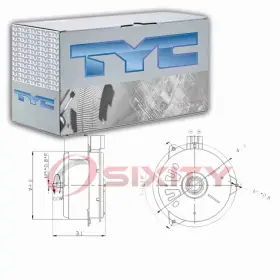 Sx-8619 Tyc Engine Cooling Fan Motor For 2004-2006 Scion Xa Belts Clutch Lh Sx-8619 Tyc Engine Cooling Fan Motor For 2004-2006 Scion Xa Belts Clutch Lh