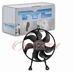 Sx-9191 Tyc Engine Cooling Fan Assembly For 1989-1993 Cadillac Allante 4.5l 4.6l V8 Iz