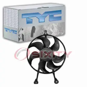 Sx-9262 Tyc Engine Cooling Fan Assembly For 1994-1999 Cadillac Deville 4.6l V8 Belts Rn