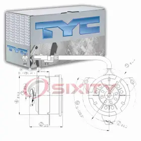 Sx-9488 Tyc Engine Cooling Fan Motor For 2002-2004 Jeep Liberty 3.7l V6 Belts Clutch Dz Sx-9488 Tyc Engine Cooling Fan Motor For 2002-2004 Jeep Liberty 3.7l V6 Belts Clutch Dz