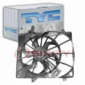 Sx-9626 Tyc Dual Radiator And Condenser Fan Assembly For 2007-2011 Dodge Nitro Belts Ka Sx-9626 Tyc Dual Radiator And Condenser Fan Assembly For 2007-2011 Dodge Nitro Belts Ka