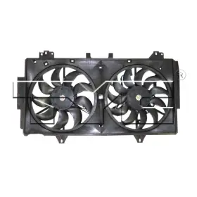 Tyc Tyc622970 Dual Radiator And Condenser Cooling Fan Assembly For 11-13 Mazda Mazda-6 2.5l