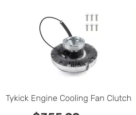 Fslhq-03w0-15602 Tykick Engine Cooling Fan Clutch For Mack Mp7 11l Mp8 13l Volvo D11 10.8l D13 12.8l