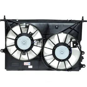 50264c Universal Air Conditioner Dual Radiator And Condenser Fan Assembly-radiator-condenser Assy Uac