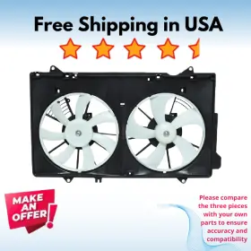 50555c Universal Air Conditioner Condenser Fan A/c Fits Mazda Cx-5 2013-2023