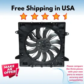 50689c Universal Air Conditioner Condenser Fan A/c Fits Cadillac Xt5 2017-2019 Chevrolet Blazer 2019