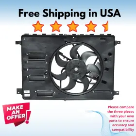 50721c Universal Air Conditioner Condenser Fan A/c Fits Volvo S60 2011-2018 Cross Country 2016-2018
