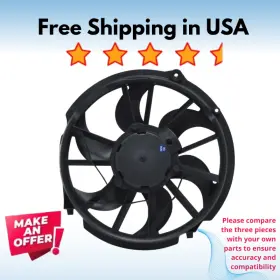 70029c Universal Air Conditioner Condenser Fan A/c Fits Ford Taurus 1996-2007 Mercury Sable 1996-2005 70029c Universal Air Conditioner Condenser Fan A/c Fits Ford Taurus 1996-2007 Mercury Sable 1996-2005