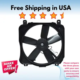 70036c Universal Air Conditioner Condenser Fan A/c Fits Pontiac Bonneville 1992-1999 70036c Universal Air Conditioner Condenser Fan A/c Fits Pontiac Bonneville 1992-1999