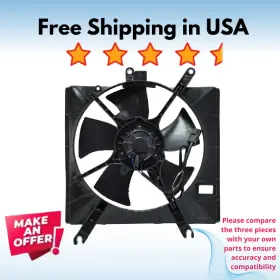 70279c Universal Air Conditioner Condenser Fan A/c Fits Kia Rio 2001-2005
