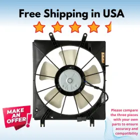 Fa50183c Universal Air Conditioner Condenser Fan A/c Fits Acura Tl Base 2004-2006 Fa50183c Universal Air Conditioner Condenser Fan A/c Fits Acura Tl Base 2004-2006