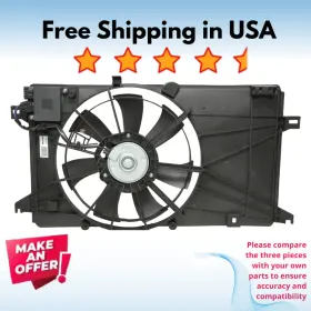 Fa50200c Universal Air Conditioner Condenser Fan A/c Fits Mazda 5 2006-2012 Fa50200c Universal Air Conditioner Condenser Fan A/c Fits Mazda 5 2006-2012