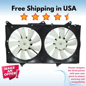 Fa50339c Universal Air Conditioner Condenser Fan A/c Fits Lexus Es300 1999-2003 Toyota Avalon 2000-2004 Fa50339c Universal Air Conditioner Condenser Fan A/c Fits Lexus Es300 1999-2003 Toyota Avalon 2000-2004