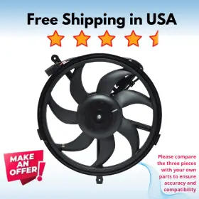 Fa50383c Universal Air Conditioner Condenser Fan A/c Fits Mini Cooper Paceman 2013-2016