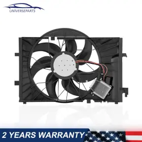 97gt026067 Universeparts Radiator Cooling Fan 600w Assembly For Mercedes-benz C230 C240 C320 C350 C280