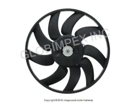 696349 Valeo For Porsche 2017-2021 Auxiliary Fan Right Pass. Side Oem Warranty