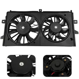 12867656 Valuezone-autoparts Radiator Condenser Cooling Fan For 2006 2007 2008-2011 Chevrolet Impala