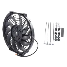 12867661 Valuezone-autoparts Electric Radiator Cooling Fan Assembly 12 Inch 12v For 1984-2015 Toyota Camry