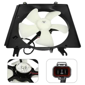 12867729 Valuezone-autoparts Electric Radiator Cooling Fan Assembly For 1994 1995 1996 1997 Honda Accord