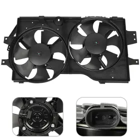 12867741 Valuezone-autoparts For 1996-1999 2000 Dodge Grand Caravan Radiator Condenser Cooling Fan