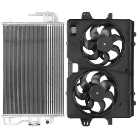 12867842 Valuezone-autoparts Ac Condenser Cooling Fan Kit For 2008-2012 Ford Escape 2008-2011 Mercury Mariner
