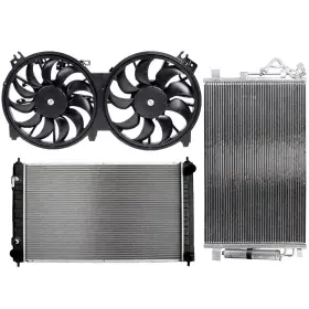12867999 Valuezone-autoparts Electric Radiator Condenser Cooling Fan For 2011 2012-2018 Nissan Altima