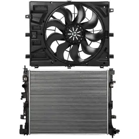 12868073 Valuezone-autoparts Electric Engine Radiator Cooling Fan Kit For 2020 2021 2022 Chevrolet Equinox