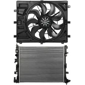 12868076 Valuezone-autoparts Electric Engine Radiator Cooling Fan Kit For 18-19 Chevrolet Equinox Gmc Terrain