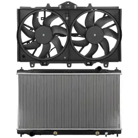 12868077 Valuezone-autoparts Electric Engine Radiator Cooling Fan Kit For 2014 2015 2016-2018 Infiniti Q50