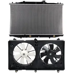 12868096 Valuezone-autoparts Electric Radiator Cooling Fan Kit For 2003 2004-2007 Honda Accord