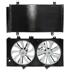 12868128 Valuezone-autoparts Ac Condenser Cooling Fan Kit For 2012 2013 2014 2015-2017 Toyota Camry