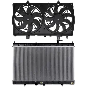 12868155 Valuezone-autoparts Electric Radiator Cooling Fan Kit For 2014 2015 2016 2017 2018 Nissan Rogue