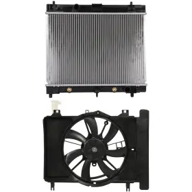 12868162 Valuezone-autoparts Electric Radiator Cooling Fan Kit For 2007 2008 2009 2010 2011-2018 Toyota Yaris