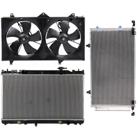 12868171 Valuezone-autoparts Electric Radiator Condenser Cooling Fan For 2004-2008 Toyota Solara