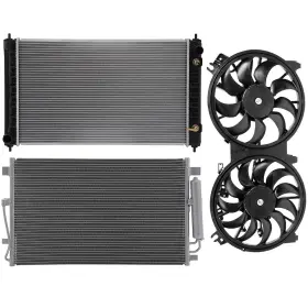 12868172 Valuezone-autoparts Electric Radiator Condenser Cooling Fan For 2007-2013 Nissan Altima