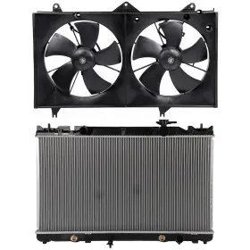 13517776 Vaultpro Radiator Cooling Fan Kit For Toyota Camry 2002-2006 Solara 2004-2008 2.4l