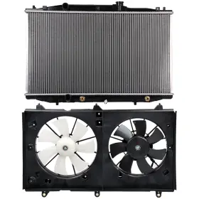 13517797 Vaultpro Electric Radiator Cooling Fan Kit For 2003-2007 Honda Accord L4 2.4l