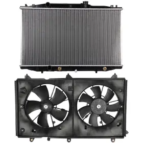13517805 Vaultpro Electric Radiator Cooling Fan Kit For 2003-2007 Honda Accord L4 2.4l