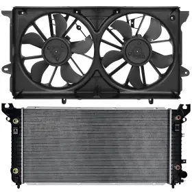 13517817 Vaultpro Radiator Cooling Fan Kit For 2014-2016 Chevrolet Silverado 1500 Gmc Sierra