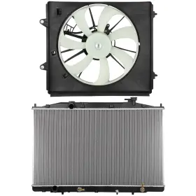 13517834 Vaultpro Electric Engine Radiator Cooling Fan Kit For 2011-2017 Honda Odyssey V6 3.5l