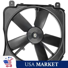 Fa70037 Vdo / Continental Radiator Fan Assembly For Buick Park Avenue 1991 3.8l V6 Super