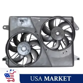 Fa70272 Vdo / Continental Radiator Fan Assembly For Dodge Charger 2006-2009 2.7l V6 Fa70