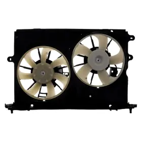 Vdo Fa71768 For Pontiac Vibe 2009-2010 Dual Radiator And Condenser Fan Assembly