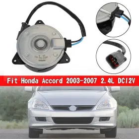 38616-raa-a01 Vipjq A/c Condenser Fan Motor Fit Honda Accord 2003-2007 2.4l Dc12v
