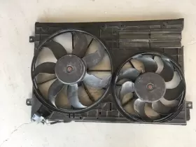 1k0121205 Volkswagen 2010-2017 Cc 2.0l Radiator Cooling Fan Motor With Shroud Oem
