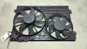1k0-121-207-bc Volkswagen 1km-959-455-e 2009-2017 Radiator Condensor Cooling Fan Assembly Oem