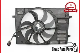 5qm.121.205.b Volkswagen 2015-2017 Golf Mk7 Tdi Radiator Fan Motor Shroud Oem 5qm959455b