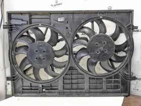 3qf-959-455-a Volkswagen 674-10067 2018-23 Atlas Dual Radiator Cooling Fan Motor Assy 3qf-121-203-a Oem